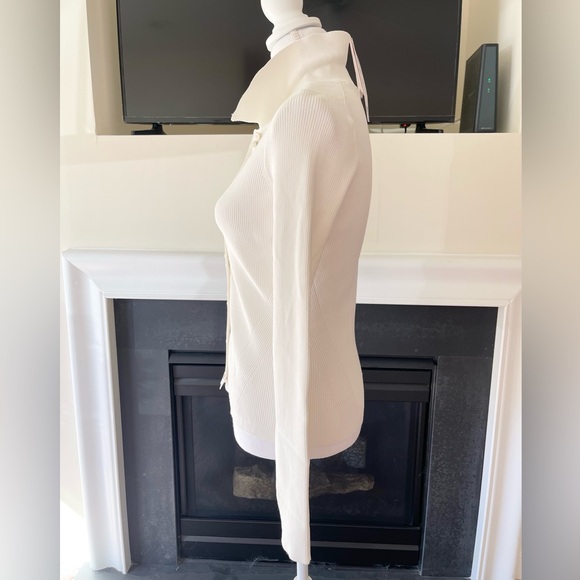 NWT Veronica Beard Aviva Rib-Knit Cardigan - Picture 7 of 9